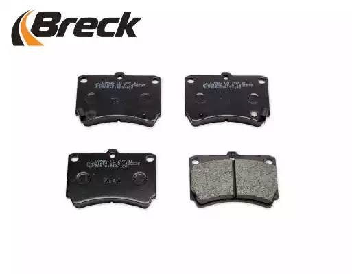 Комплект тормозных колодок, диско 216540070210 BRECK