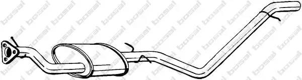 Глушитель выхлопных газов конечный 289-001 BOSAL