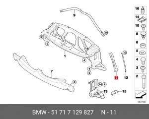 Деталь 51 71 7 129 827 BMW