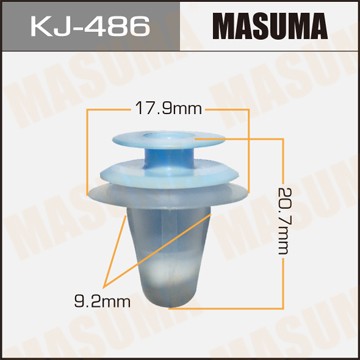 Клипса крепежная KJ486 MASUMA