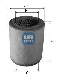 Воздушный фильтр 27.592.00 UFI