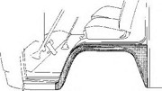 Боковина 585156 VAN WEZEL
