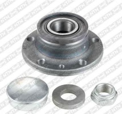 Комплект подшипника ступицы колеса R16053 NTN SNR