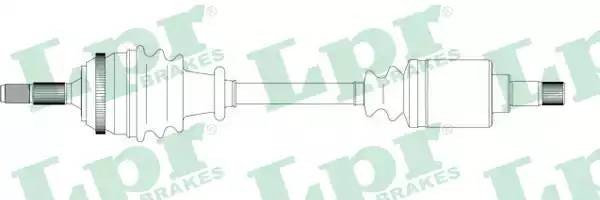 Приводной вал DS16181 LPR