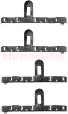 Комплектующие, колодки дискового тормоза 792126B BENDIX JURID
