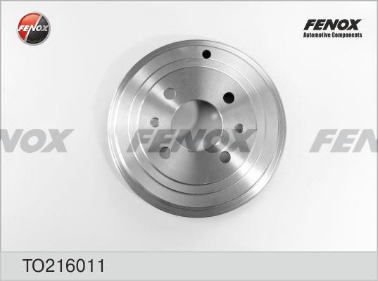 Барабан тормозной TO216011 FENOX