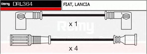 Ккомплект проводов зажигания DRL364 DELCO REMY