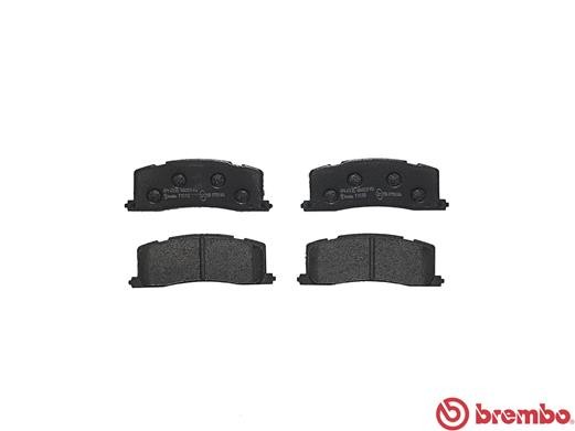 Комплект тормозных колодок, диско P 83 030 BREMBO