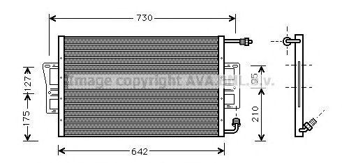 Конденсатор, кондиционер CT5026 AVA