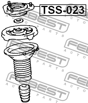Опора амортизатора подвески TSS-023 FEBEST