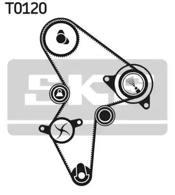 Комплект ремня ГРМ VKMS03121 SKF