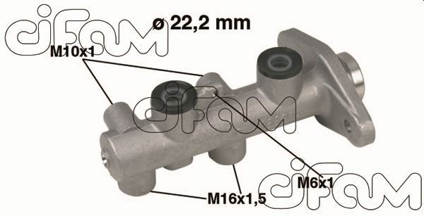 Главный тормозной цилиндр 202-345 CIFAM