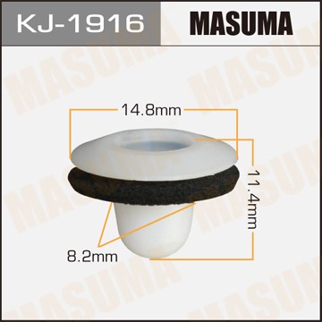Клипса крепежная KJ1916 MASUMA
