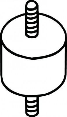 Буфер, глушитель 255-517 BOSAL