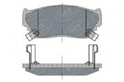 Комплект тормозных колодок, диско SP135 SCT