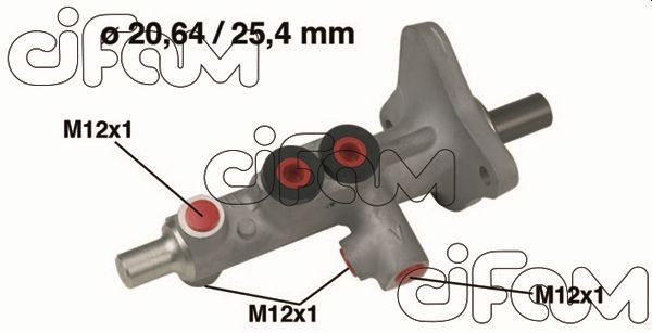 Главный тормозной цилиндр 202-628 CIFAM