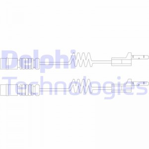 Сигнализатор, износ тормозных колодок LZ0116 DELPHI