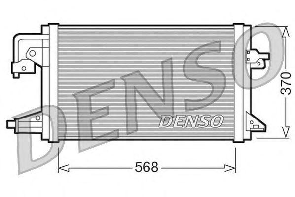 Конденсатор, кондиционер DCN10001 DENSO