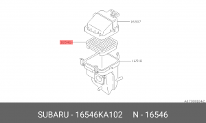 Деталь 16546KA102 SUBARU