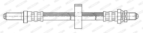 Тормозной шланг FHY2057 FERODO