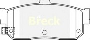 Комплект тормозных колодок, диско 2171300C BRECK
