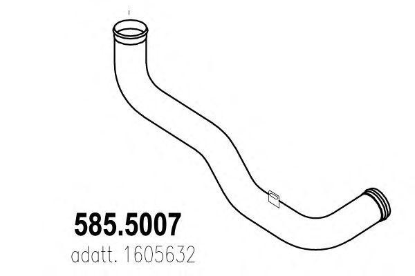 Выпускной трубопровод 5855007 ASSO
