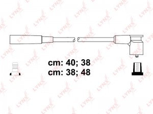 Провода высоковольтные системы зажигания (комплект) SPC4614 LYNXAUTO