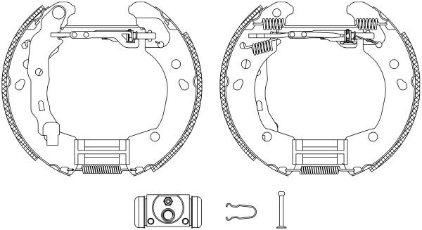 Конденсатор, кондиционер 8FC 351 035-521 HELLA