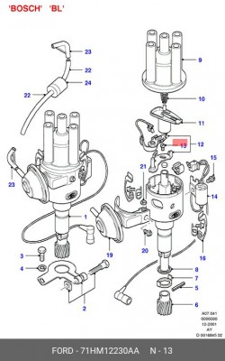 Болт 71HM12230AA FORD