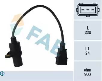 Датчик частоты вращения, управление двигателем 79049 FAE