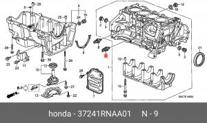 Датчик давления масла 37241RNAA01 HONDA