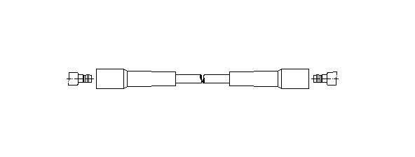 Провод зажигания 38425 BREMI