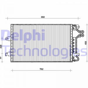Конденсатор, кондиционер TSP0225030 DELPHI