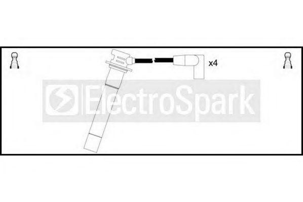 Ккомплект проводов зажигания OEK514 STANDARD