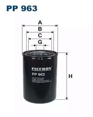 Фильтр топливный PP963 FILTRON