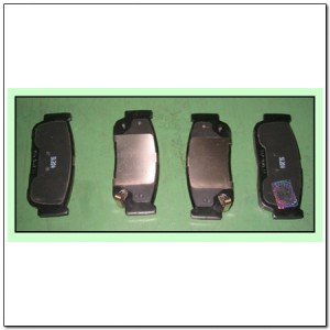 Комплект тормозных колодок, диско 48413091A1 SSANG YONG