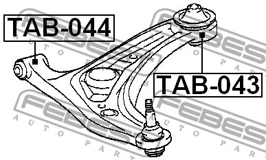 Сайлентблок TAB-044 FEBEST