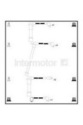 Ккомплект проводов зажигания 73729 STANDARD