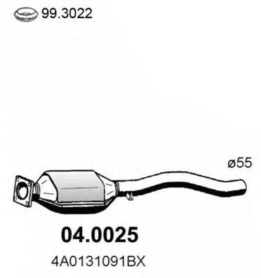 Катализатор 040025 ASSO
