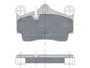 Комплект тормозных колодок, диско SP276 SCT