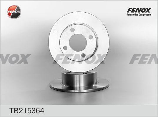 Диск тормозной TB215364 FENOX