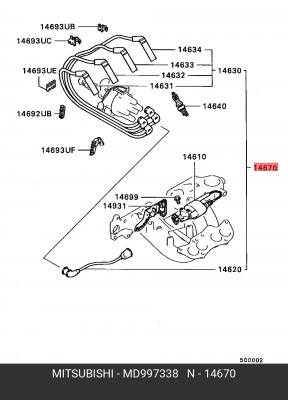 Деталь MD997338 MITSUBISHI