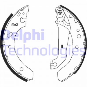 Комплект тормозных колодок LS1782 DELPHI