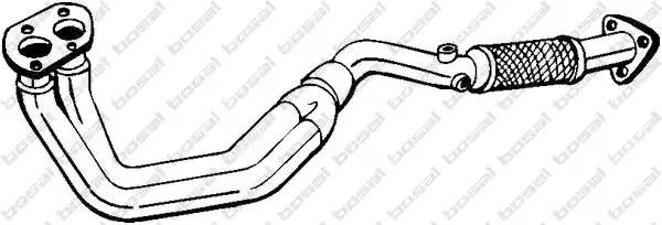 Выпускной трубопровод 840219 BOSAL