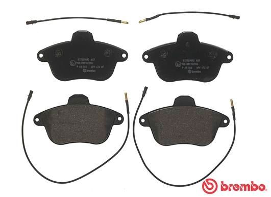 Комплект тормозных колодок, диско P61046 BREMBO