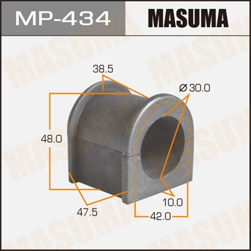 Втулка стабилизатора MP434 MASUMA