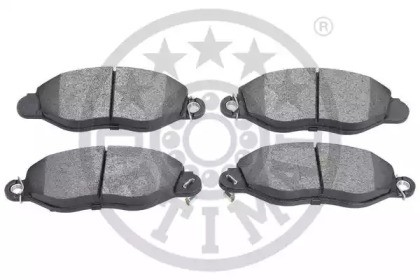 Комплект тормозных колодок, диско 77212 OPTIMAL