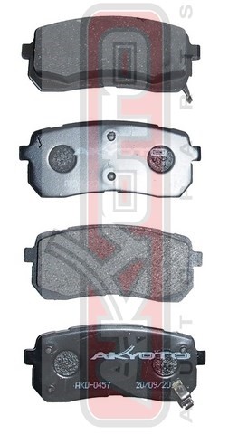 Колодки тормозные дисковые AKD-0457 AKYOTO
