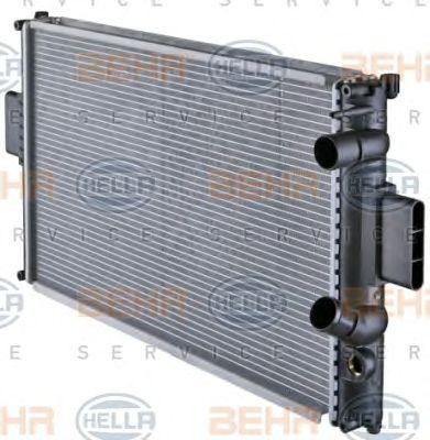 Радиатор, охлаждение двигател 8MK376724501 HELLA