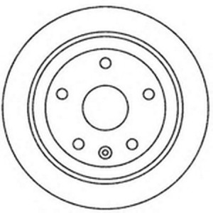 Тормозной диск 562256B BENDIX JURID